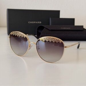 New! Chopard Women Sunglasses, SCHF75S 0300, Authentic